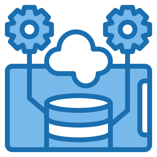 Database Phatplus Blue icon