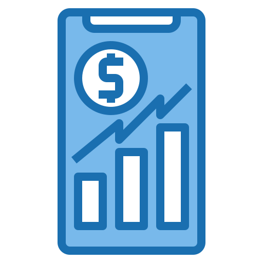 Finance Phatplus Blue icon