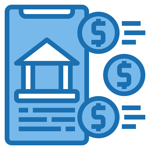 Online banking Phatplus Blue icon