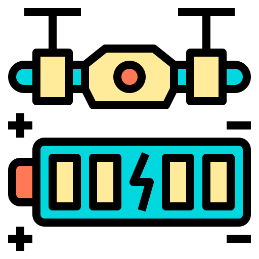 Drone Phatplus Lineal Color icon