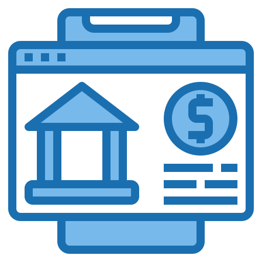 online-banking Phatplus Blue icon