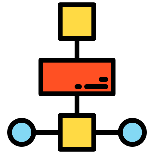 stroomschema xnimrodx Lineal Color icoon