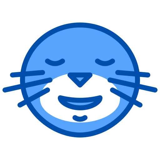 vrolijk xnimrodx Blue icoon