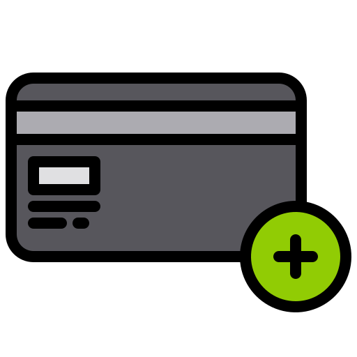 kreditkarte xnimrodx Lineal Color icon