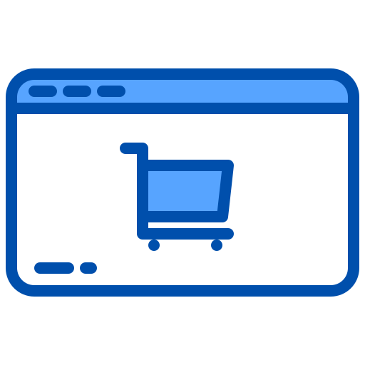 las compras en línea xnimrodx Blue icono