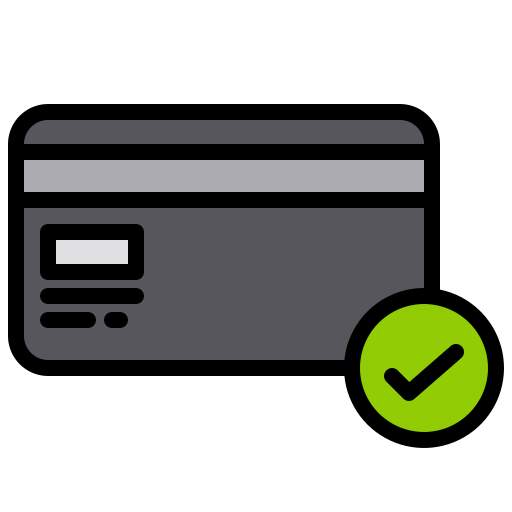 kredietkaart xnimrodx Lineal Color icoon