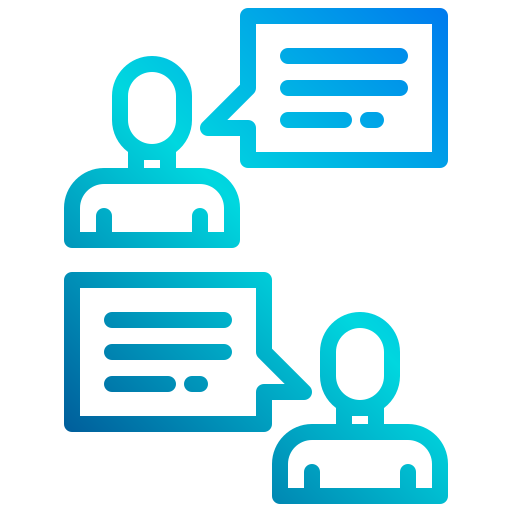 conversazione xnimrodx Lineal Gradient icona