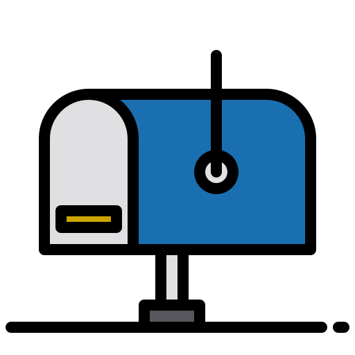 メールボックス xnimrodx Lineal Color icon