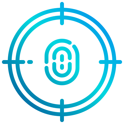 지문 xnimrodx Lineal Gradient icon