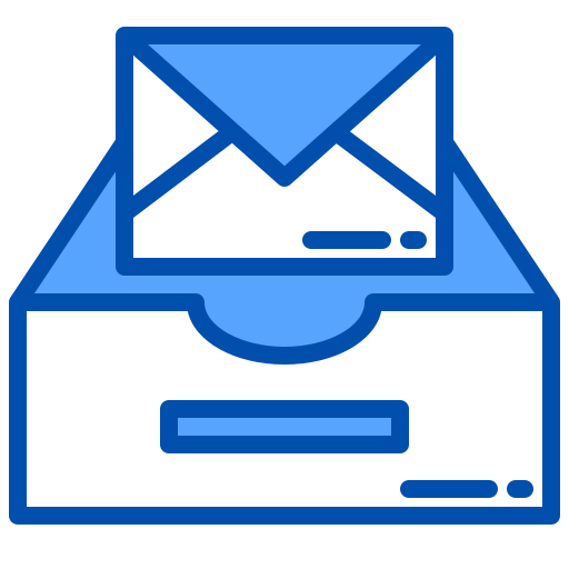 posteingang xnimrodx Blue icon