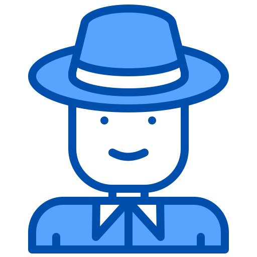 探偵 xnimrodx Blue icon