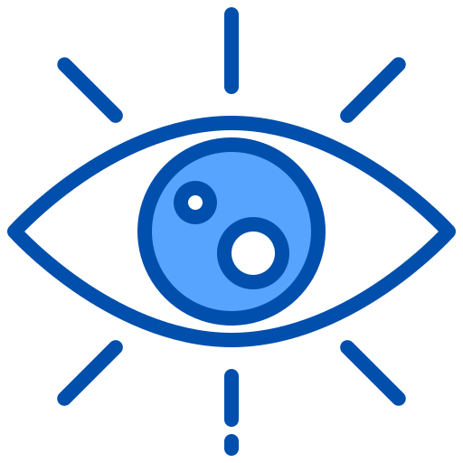 olho xnimrodx Blue Ícone