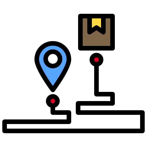 Location xnimrodx Lineal Color icon