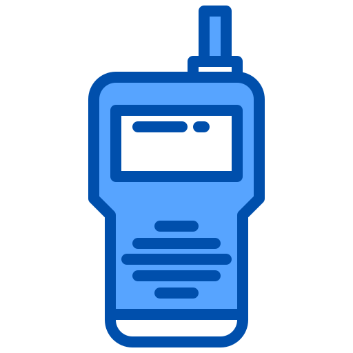walkie talkie xnimrodx Blue icon