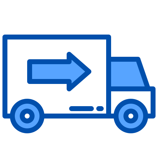 Delivery truck xnimrodx Blue icon