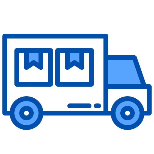 ciężarówka dostawcza xnimrodx Blue ikona