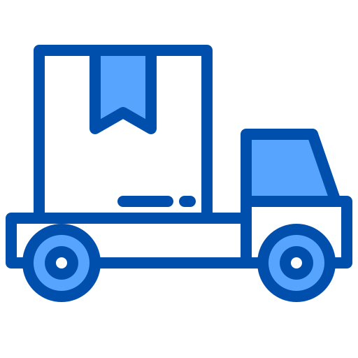 Delivery truck xnimrodx Blue icon