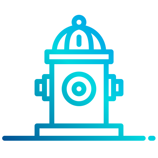 소화전 xnimrodx Lineal Gradient icon