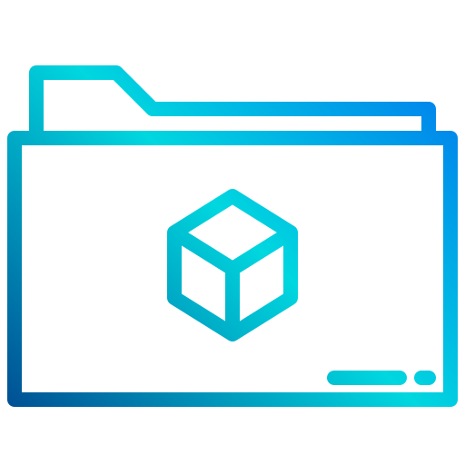 Cube xnimrodx Lineal Gradient icon
