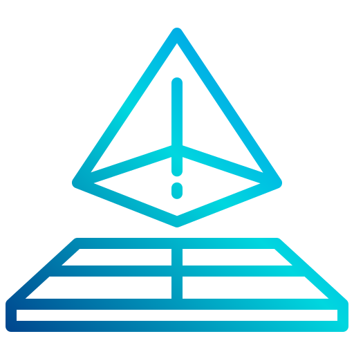 piramide xnimrodx Lineal Gradient icona