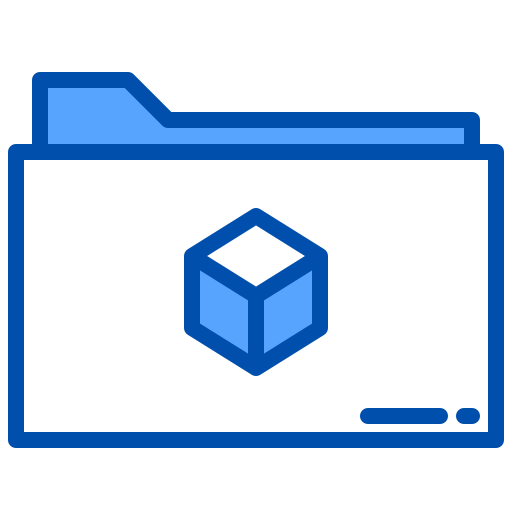cube xnimrodx Blue Icône