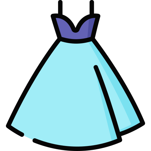 Dress Special Lineal color icon