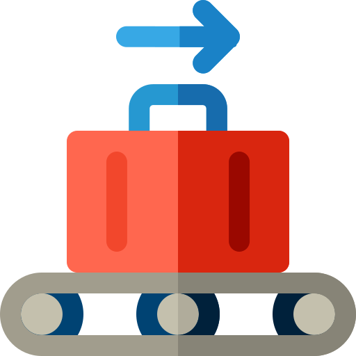 Conveyor belt Basic Rounded Flat icon