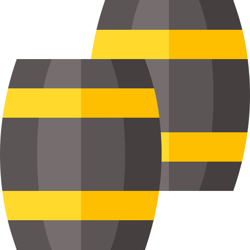 Barrel Basic Straight Flat icon