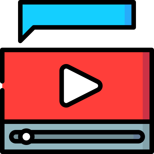 Video Special Lineal color icon