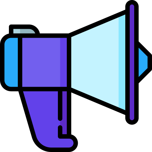 Megaphone Special Lineal color icon