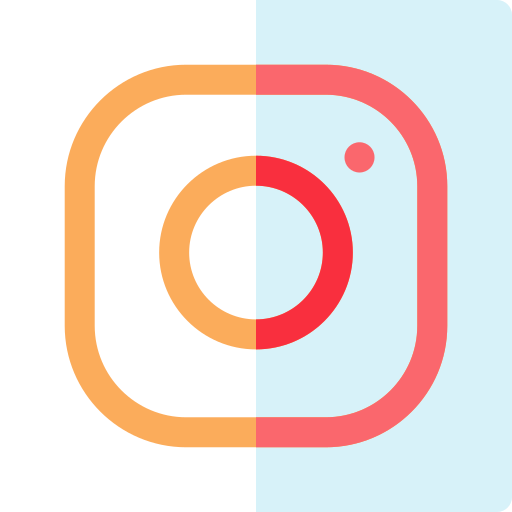 instagram Basic Rounded Flat icon