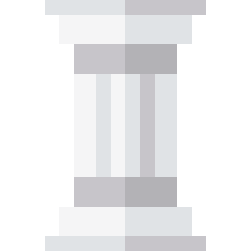 Column Basic Straight Flat icon