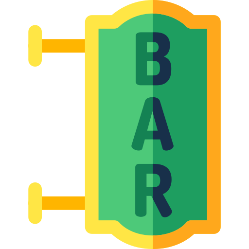 bar Basic Rounded Flat icono