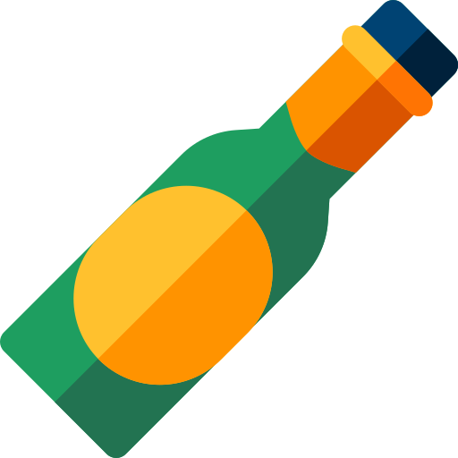 bierflasche Basic Rounded Flat icon