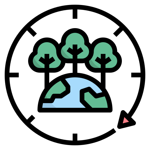 sustentabilidad Noomtah Lineal color icono