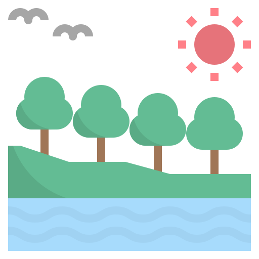 Landscape Noomtah Flat icon