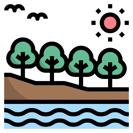Landscape Noomtah Lineal color icon