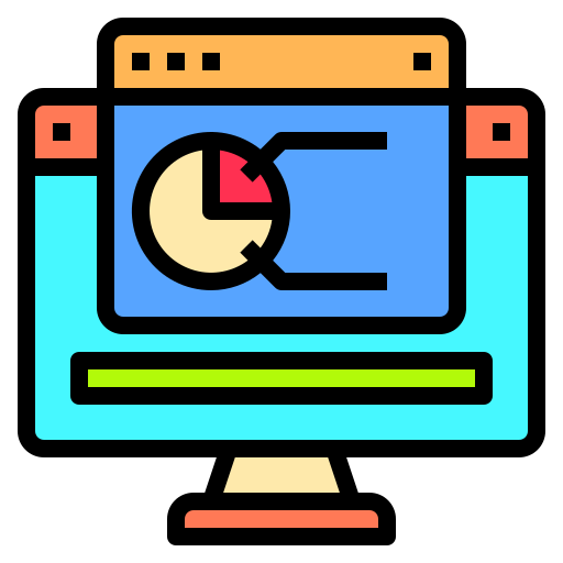 Компьютер Catkuro Lineal Color иконка