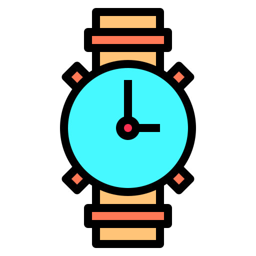Wristwatch Catkuro Lineal Color icon