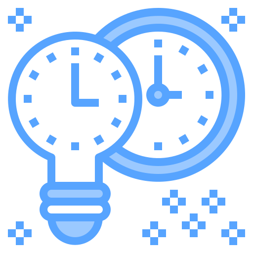 Time management Catkuro Blue icon