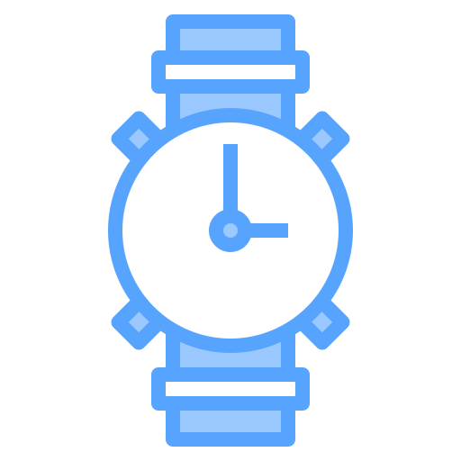 relógio de pulso Catkuro Blue Ícone
