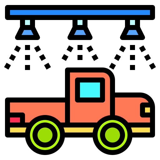 Car wash Catkuro Lineal Color icon