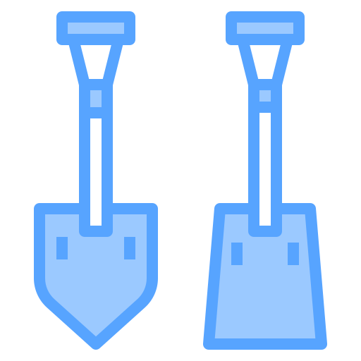 Лопата Catkuro Blue иконка