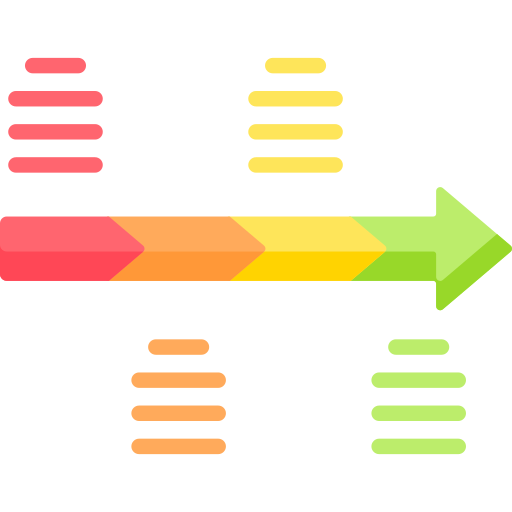 Arrow chart Special Flat icon