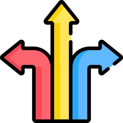 gráfico de flecha Special Lineal color icono