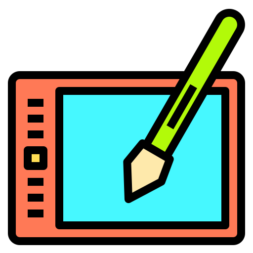 tablet graficzny Catkuro Lineal Color ikona