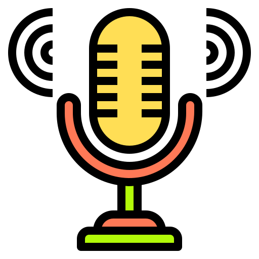 microfono Catkuro Lineal Color icona