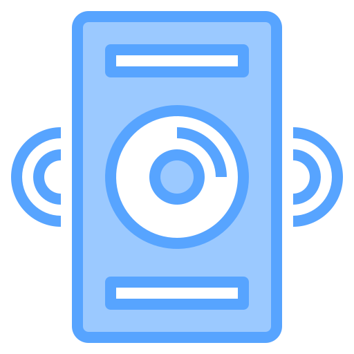 Speakers Catkuro Blue icon