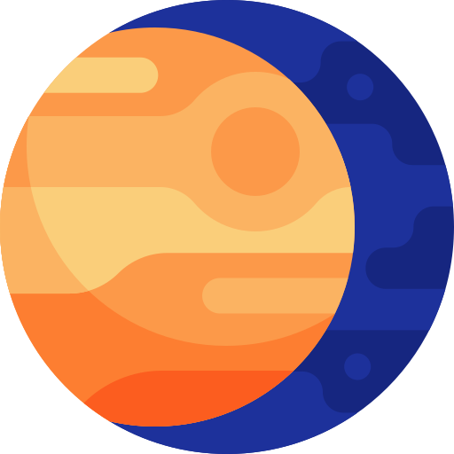 火星 Detailed Flat Circular Flat icon