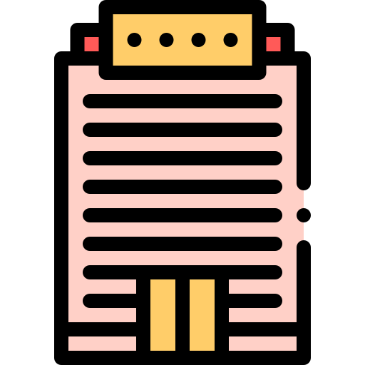 카지노 Detailed Rounded Lineal color icon
